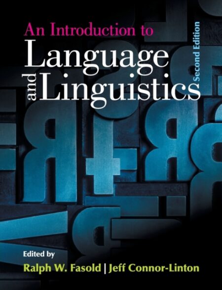 An Introduction To Language And Linguistics