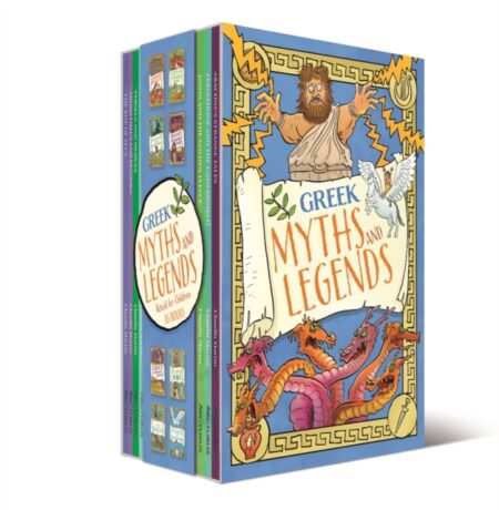 Greek Myths And Legends Retold For Children 16 Book Box Set - Claudia Martin