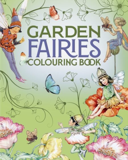 Garden Fairies Colouring Book - David Woodroffe