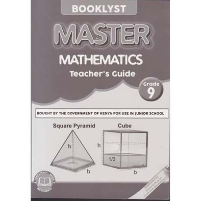Master Mathematics Grade 9 Tg