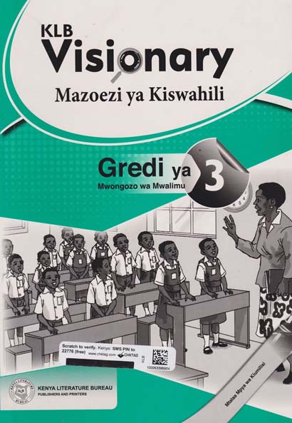 Klb Visionary Kiswahili Language Activities Gredi Ya 3 Tg