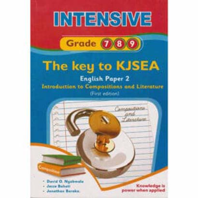 Intensive the Key to Kjsea English Paper 2 Grade 7,8,9